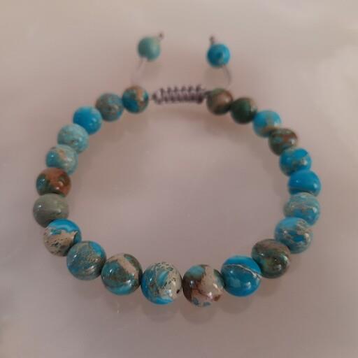 دستبند فیروزه آفریقایی اصل